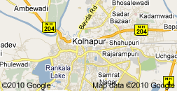 Kolhapur City Map